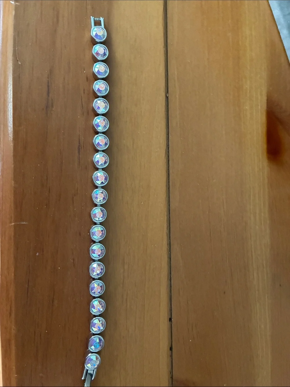 Touchstone Crystal Iridescent Multi-Color Bracelet